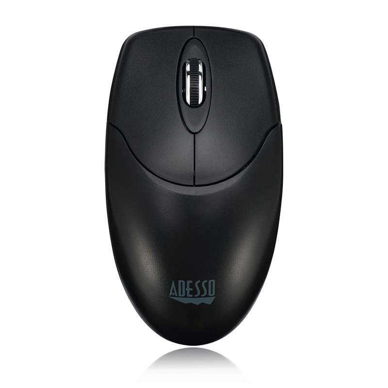 You Recently Viewed Adesso IMOUSE M60 Mouse - USB Type A - Optical - 3 Button(s) - Black - Wireless  Image